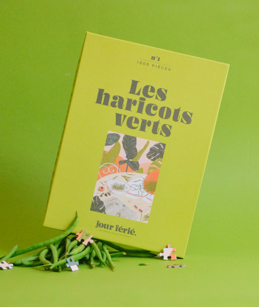 Puzzle Les haricots verts