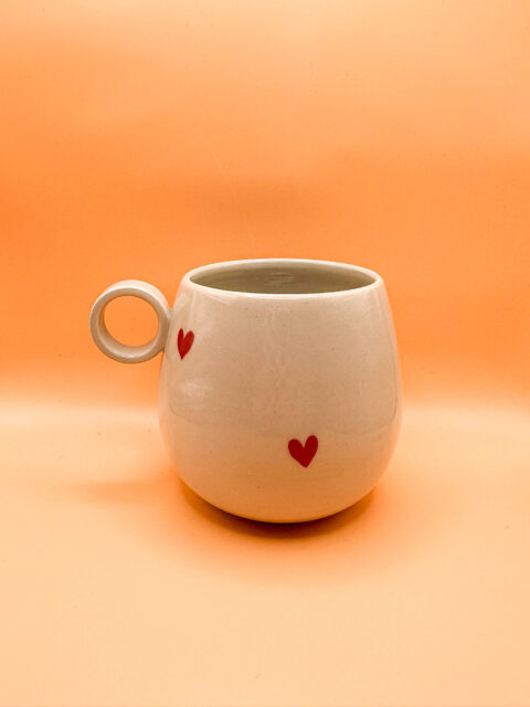 MUG COEUR ROUGE