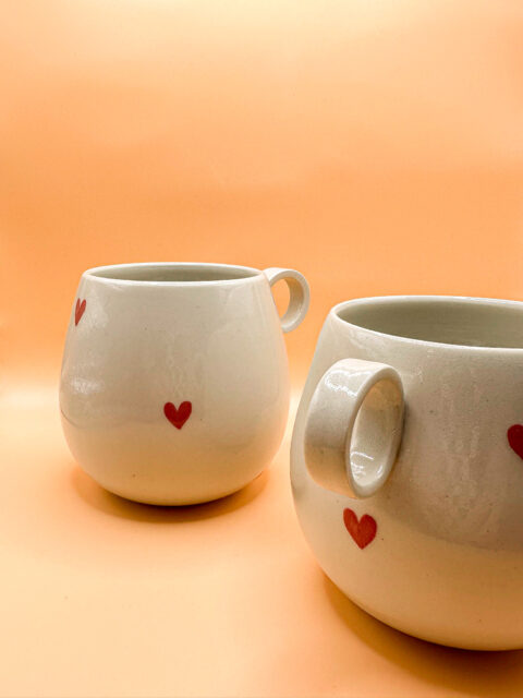 MUG COEUR ROUGE