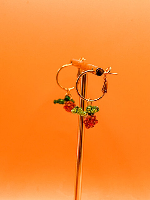 Boucles d'oreilles Orange