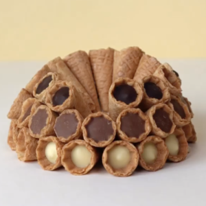 Mini cônes - Chocolat blanc