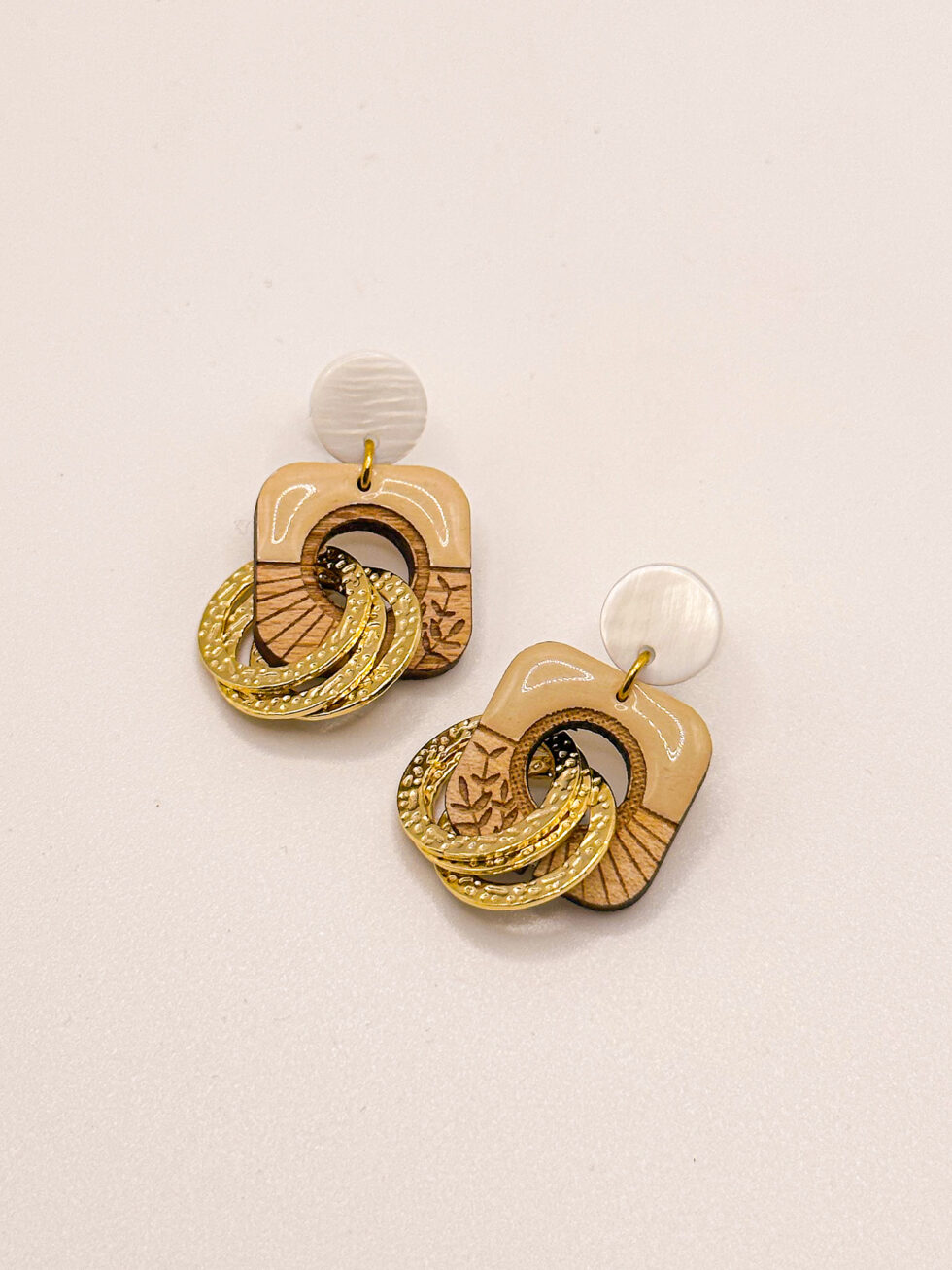 Boucles d'oreilles CAPUCINE – Image 4