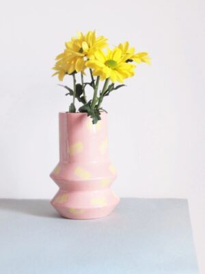 Vase Geo - Rose