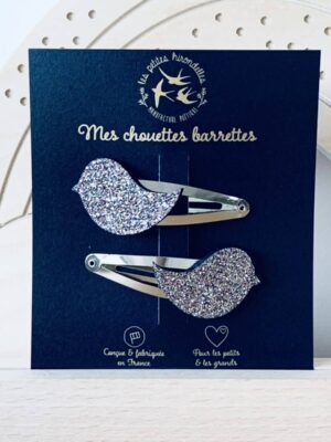 Barrettes doubles Oiseaux