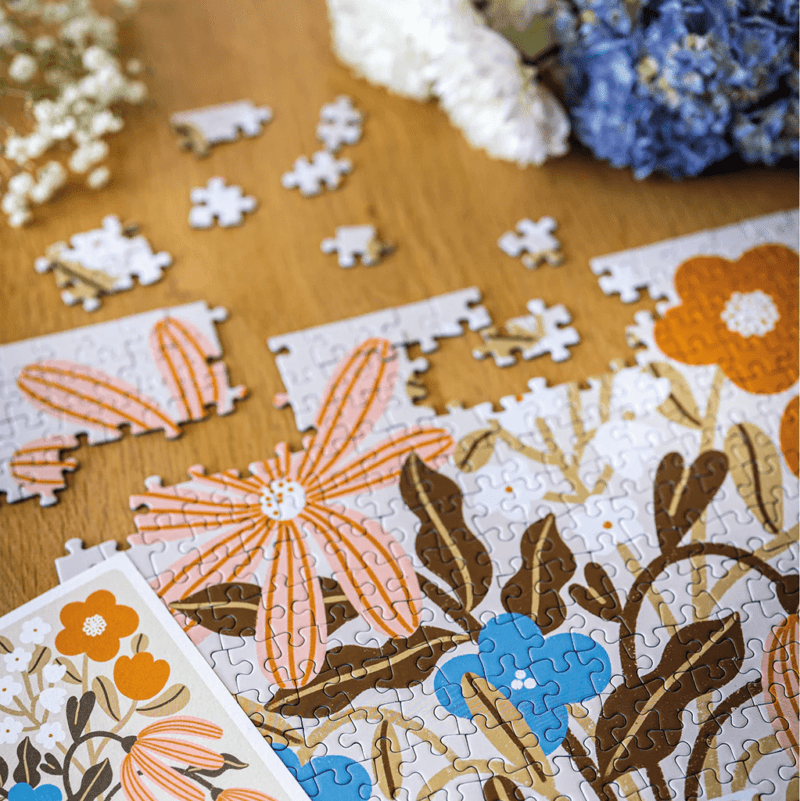 Puzzle 500 pièces Myosotis & Capucine – Image 6