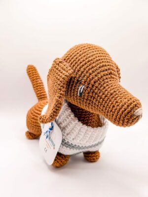 Teckel - Peluche au crochet