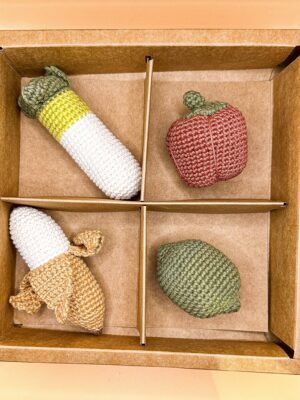 Légumes - Peluche au crochet