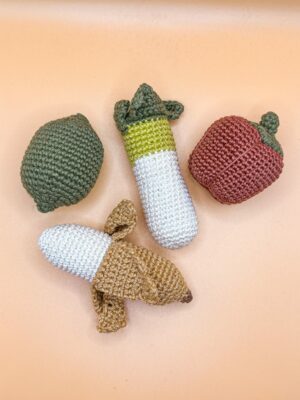 Légumes - Peluche au crochet