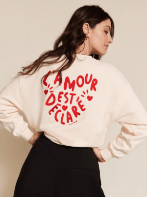 Le sweat L'amour est déclaré