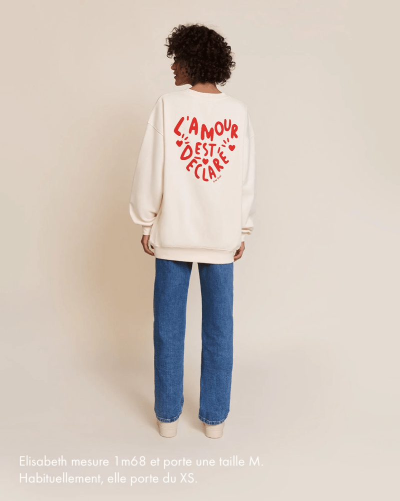 Le sweat L'amour est déclaré – Image 5