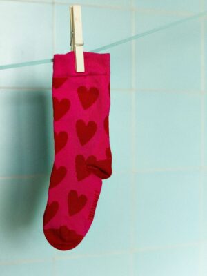 Chaussettes Georgette coeurs