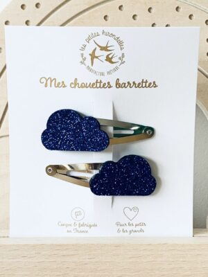 Barrettes doubles Nuage