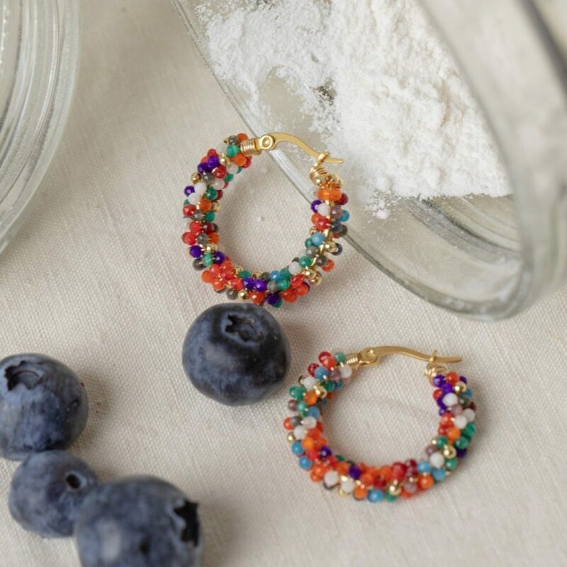 Boucles d’oreilles Claire Multicolore