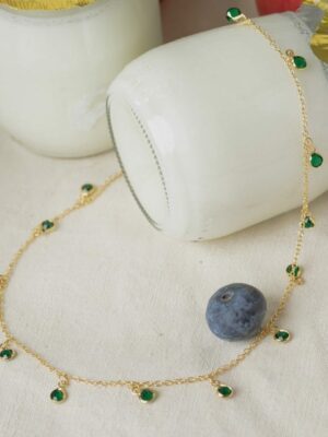 Collier Mirabelle Vert