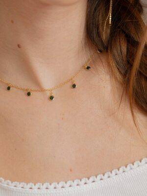 Collier Mirabelle Vert