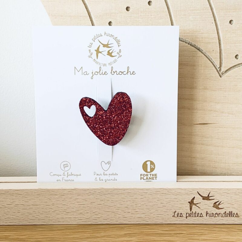 Broche Coeur