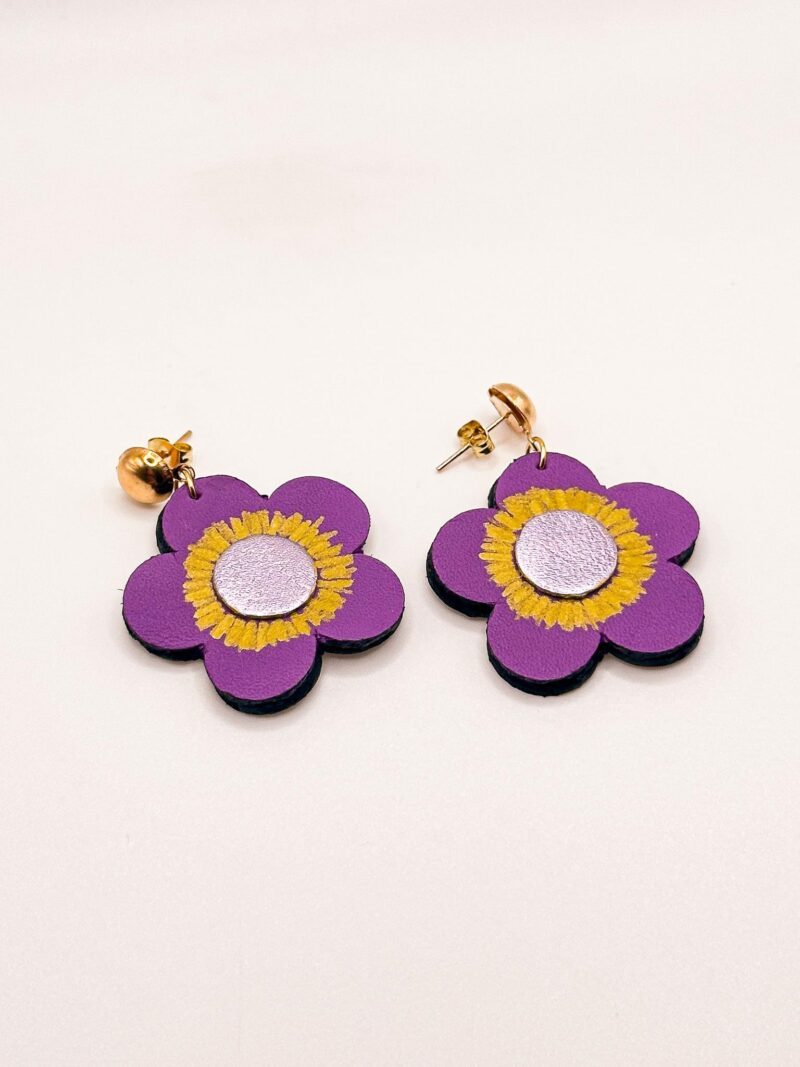 Boucles d'oreilles fleurs MONA – Image 7