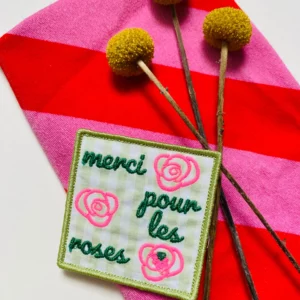 Écussons - Merci pour les roses