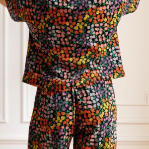 PYJAMA LONG Disco Flowers