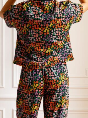 PYJAMA LONG Disco Flowers