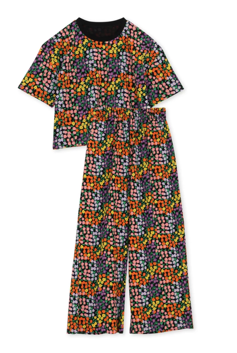 PYJAMA LONG Disco Flowers – Image 3