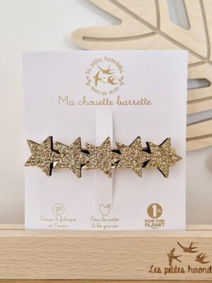 Barrette clip – Étoiles