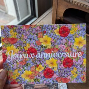 Carte Joyeux Anniversaire