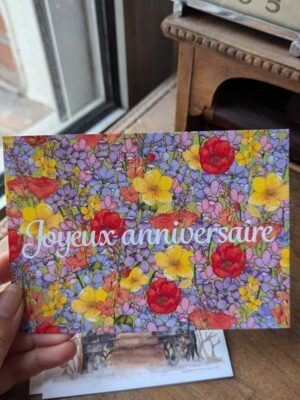 Carte Joyeux Anniversaire