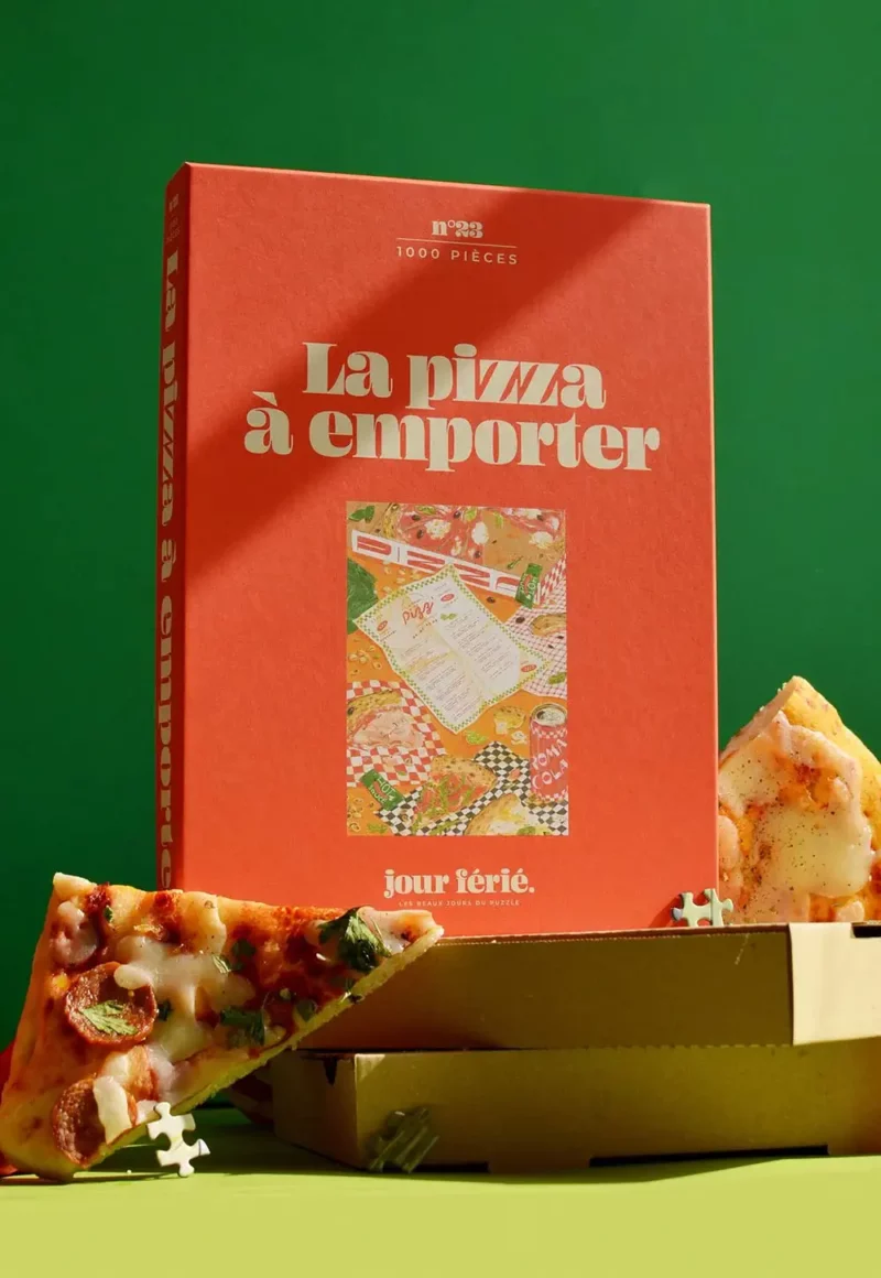 Puzzle La pizza à emporter