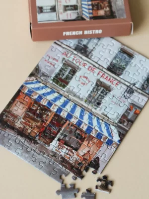 Mini puzzle French Bistro