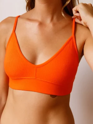 Brassière orange