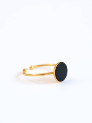 Bague Gallica Noire