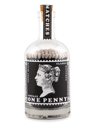 Bouteille d'allumettes - Penny Black Bottle