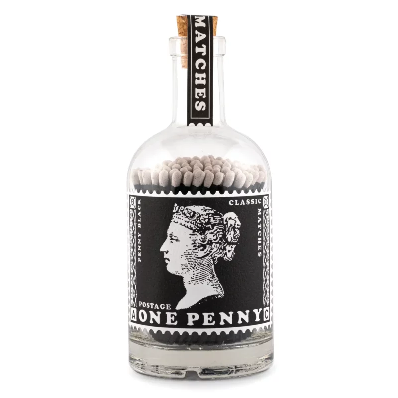 Bouteille d'allumettes - Penny Black Bottle