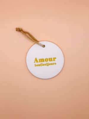 Médaillon 6 cm Amour