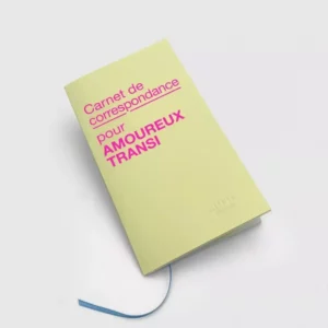 Carnet de correspondance pour amoureux transi