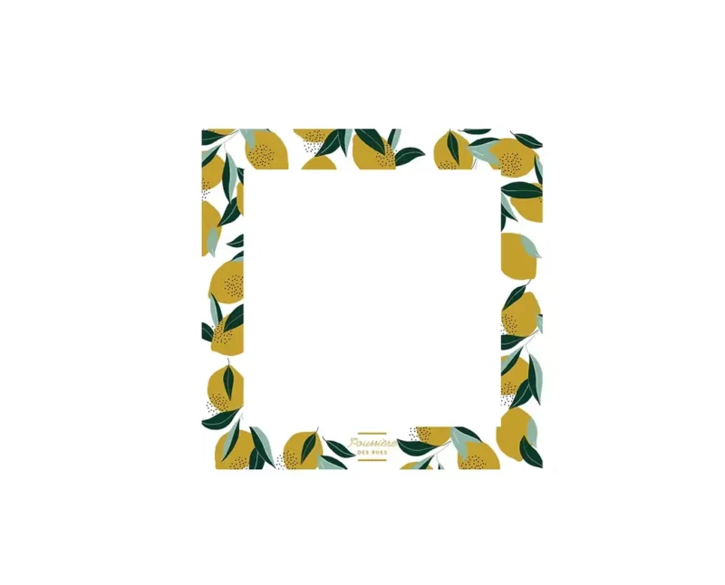 Bloc-note carré Lemon