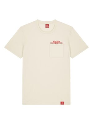 T-shirt Heart Pocket