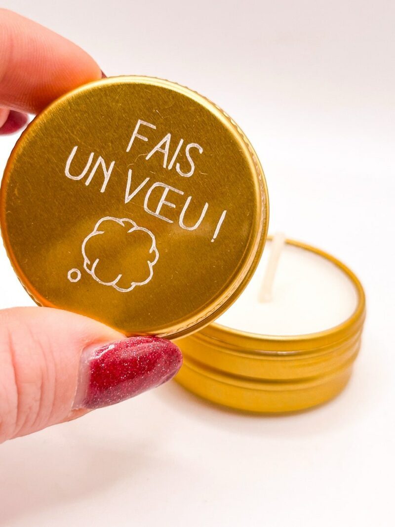 Bougie de cœur - Fais un voeu – Image 2