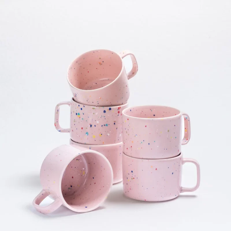 Tasse Party 450ml - Rose – Image 2