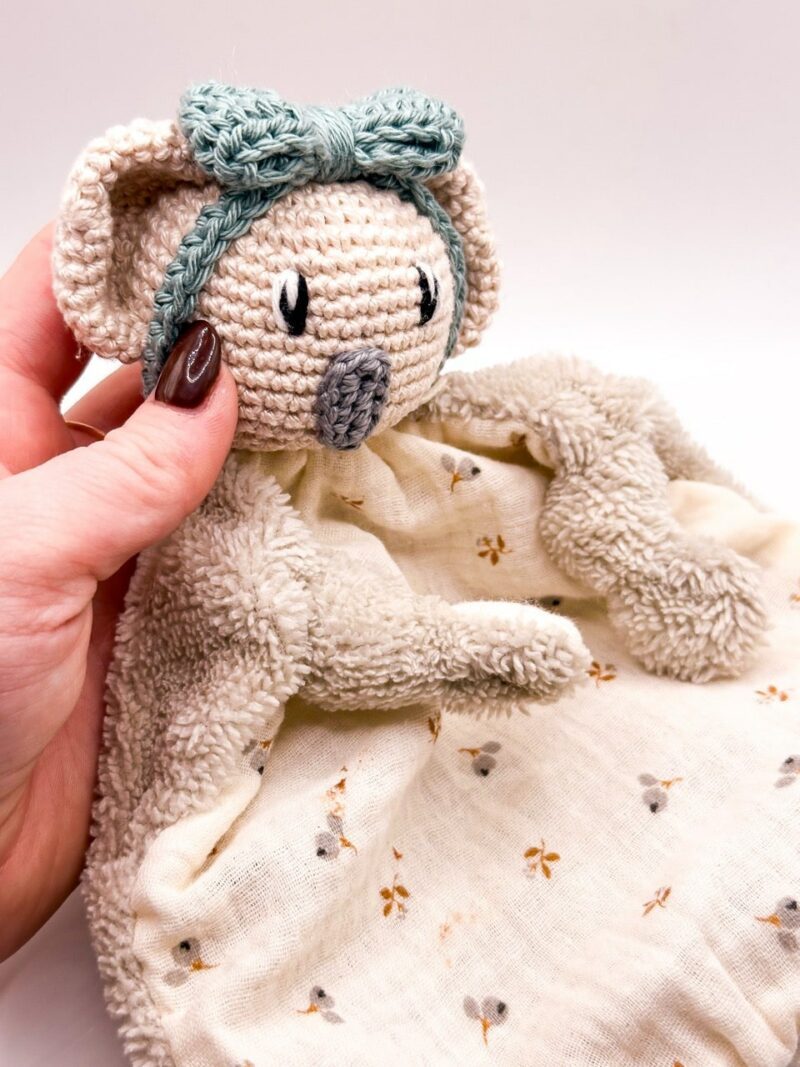 Koala noeud - Peluche au crochet carré – Image 3