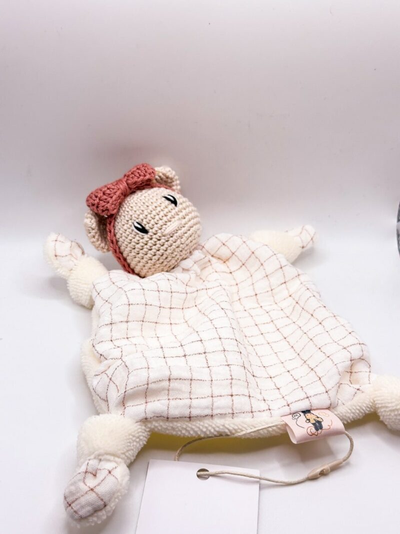 Souris - Peluche au crochet carré
