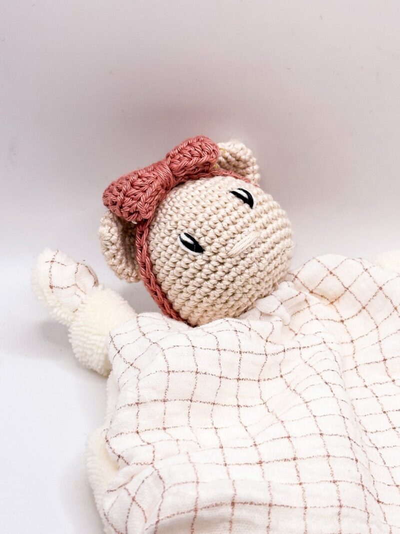 Souris - Peluche au crochet carré – Image 2
