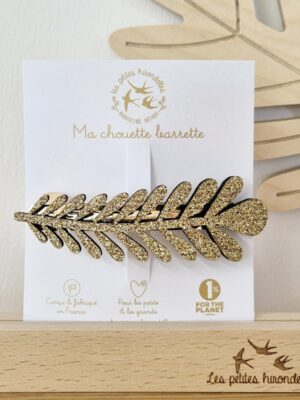 Barrette clip – Branche de pin