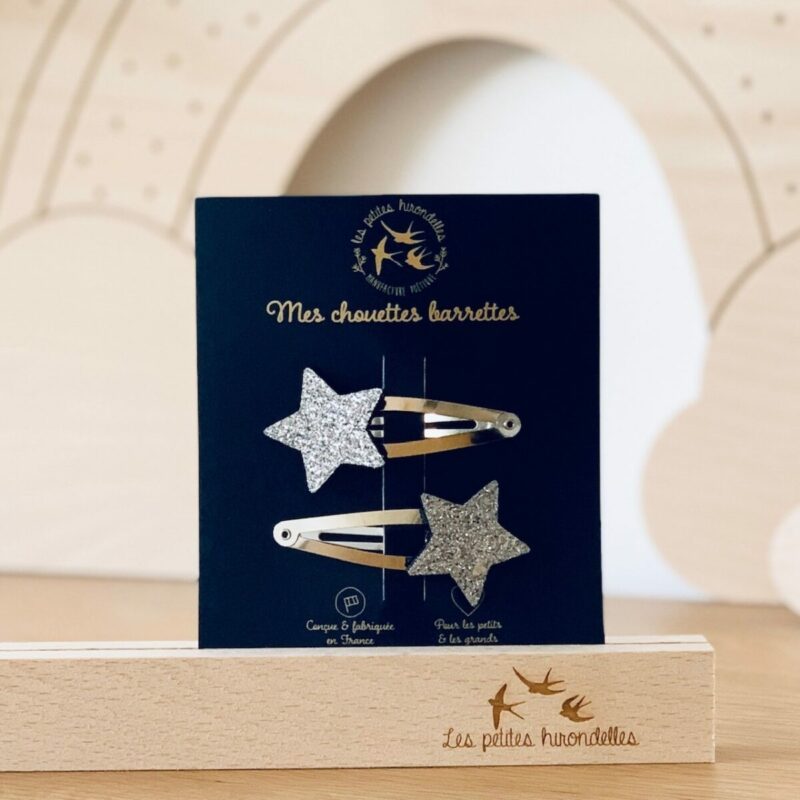 Barrettes doubles Étoiles