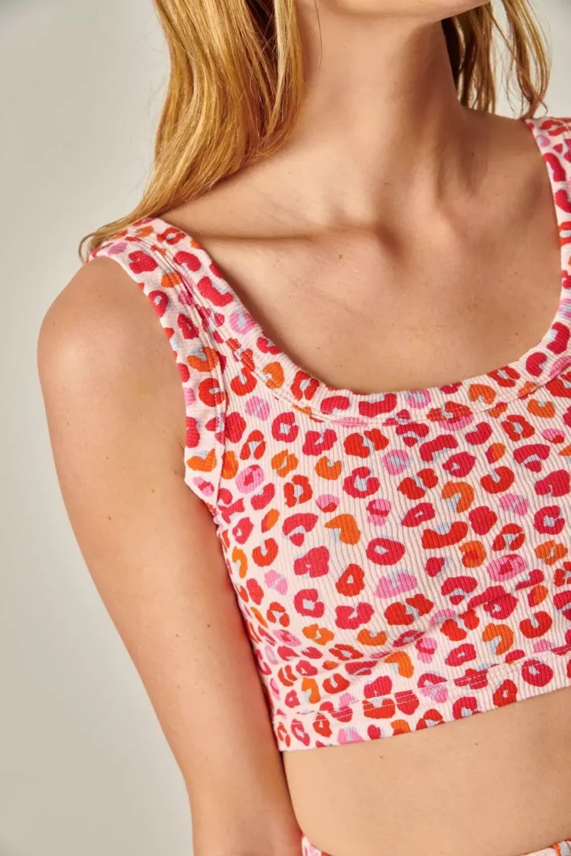 TOP Léopard Rose