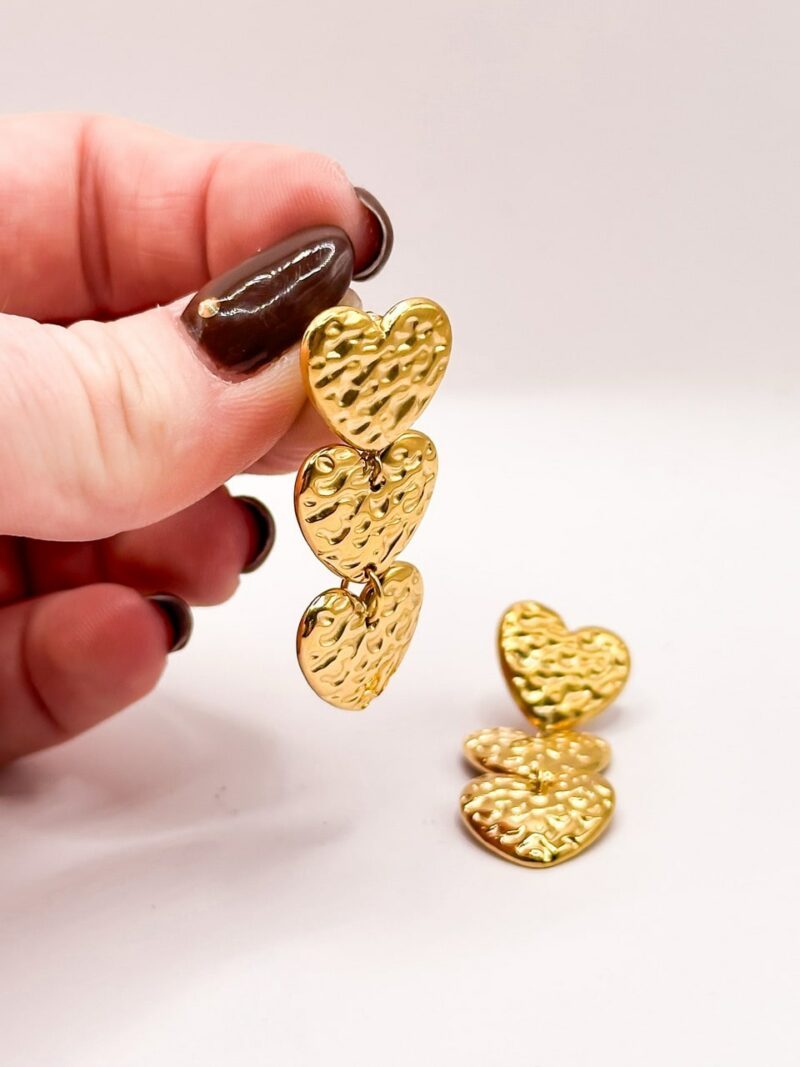 Boucles Trio cœur