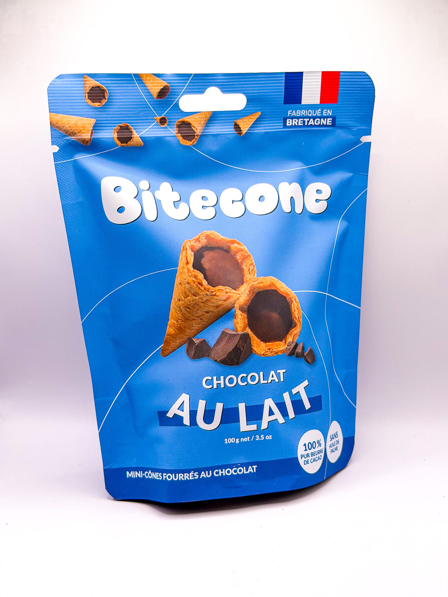 Mini cônes - Chocolat lait