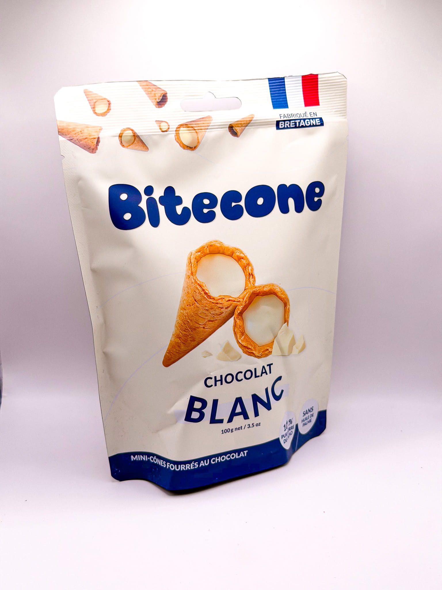 Mini cônes - Chocolat blanc