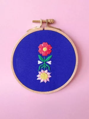 Kit de broderie - Flowers in love